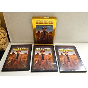 Branded The Complete First Season 3 DVDs Chuck Connors 16 Episodes 2007 Color